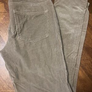 Pilcro and the Letterpress Women's Beige Corduroy Pants, size 30